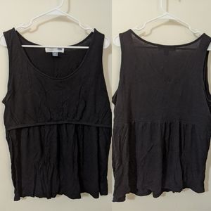 Black Maternity Nursing tank